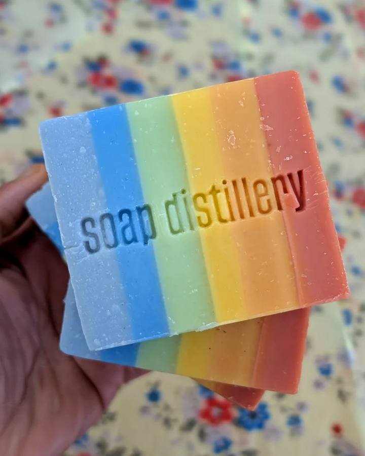 Soap Distillery Rainbow Bar Soap - Limited Edition