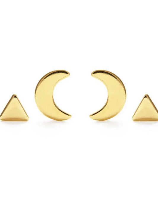 Amano Studio Mystic Combo Studs in Gold