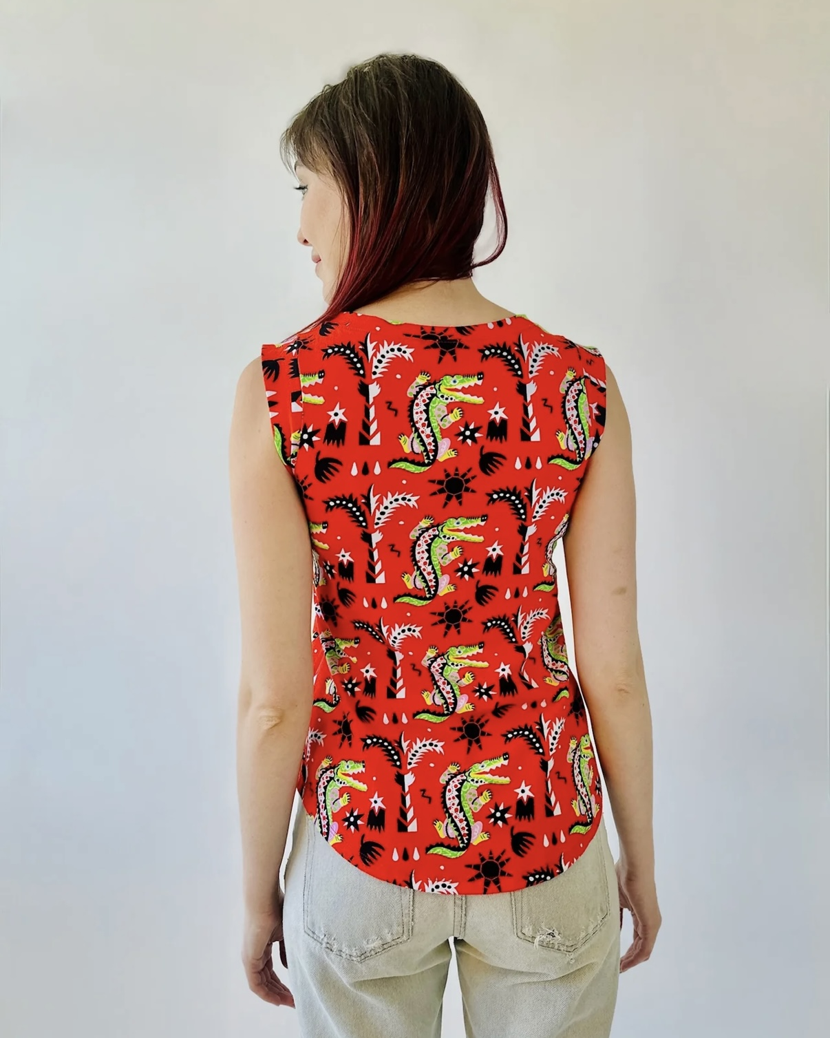 Nooworks Muscle Tee in Crocodilo