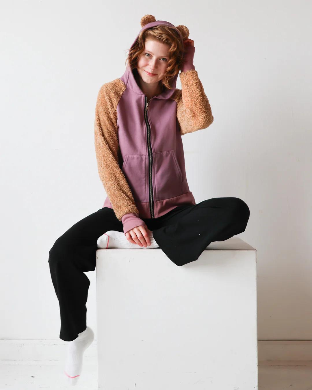 Wulfka Hibernation Hoodie in Sunset