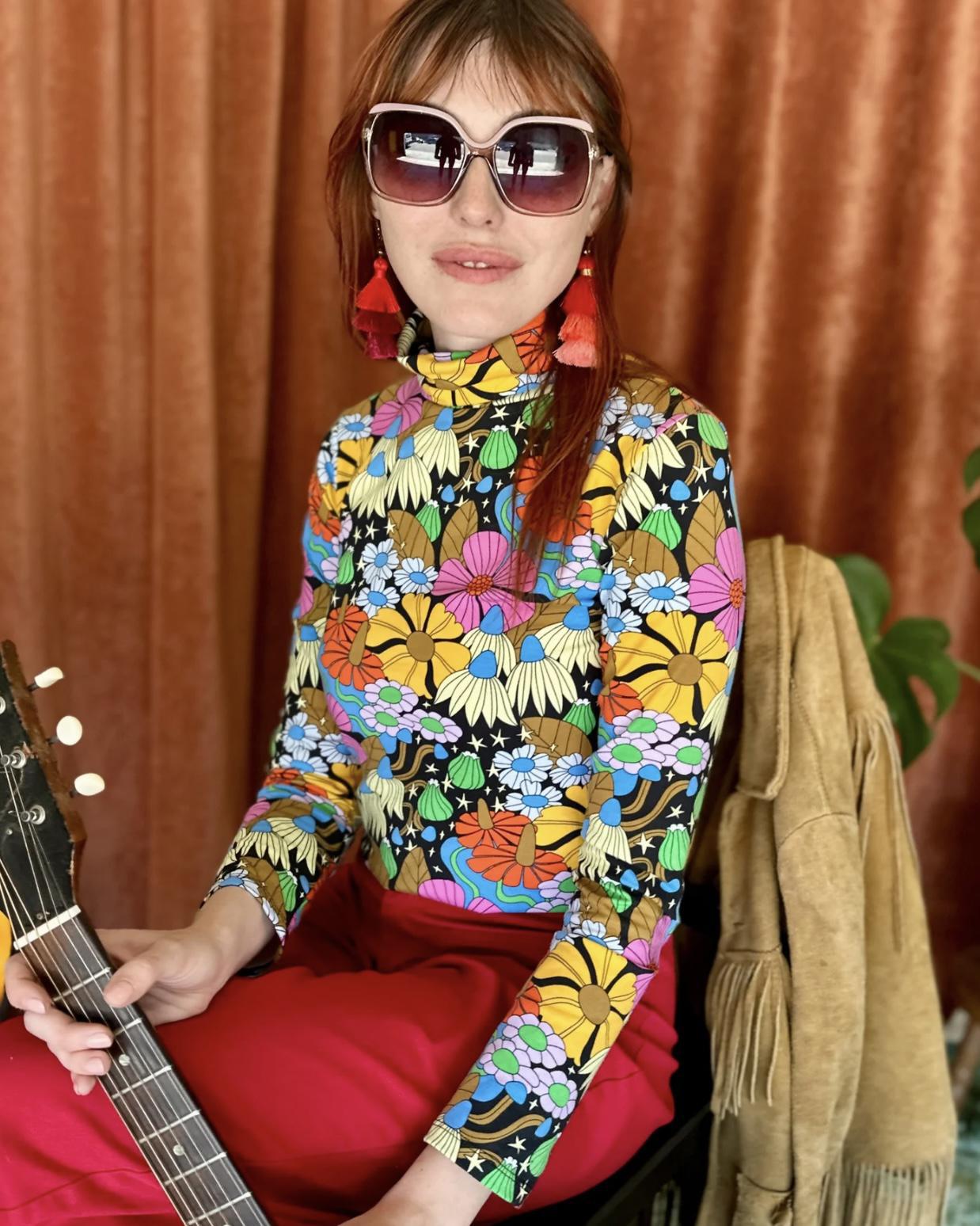 Nooworks Turtleneck Cosmic Floral *PRESALE*