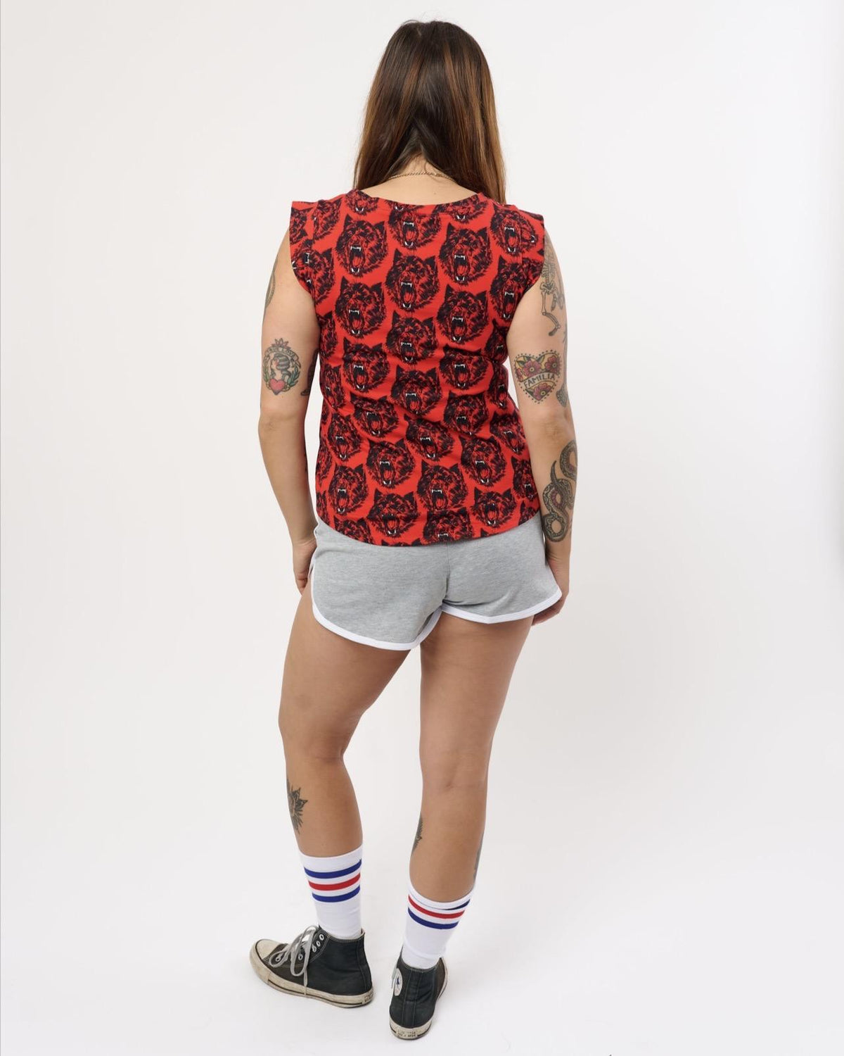 Nooworks Muscle Tee in Wolverine