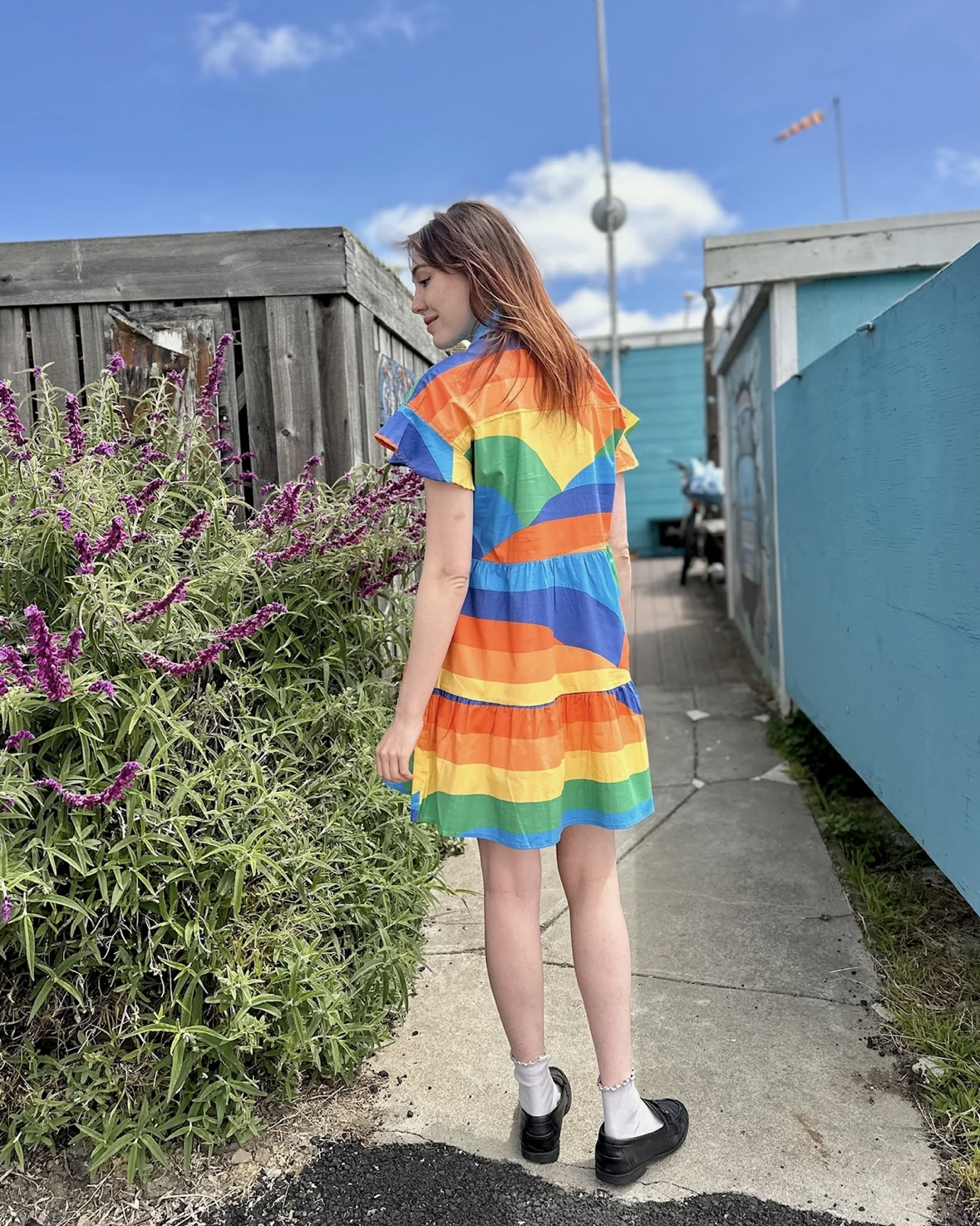 Nooworks Eloise Dress in Sunset Valley
