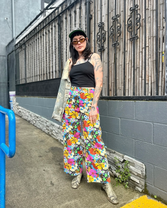 Nooworks Skater Pant in Cosmic Floral