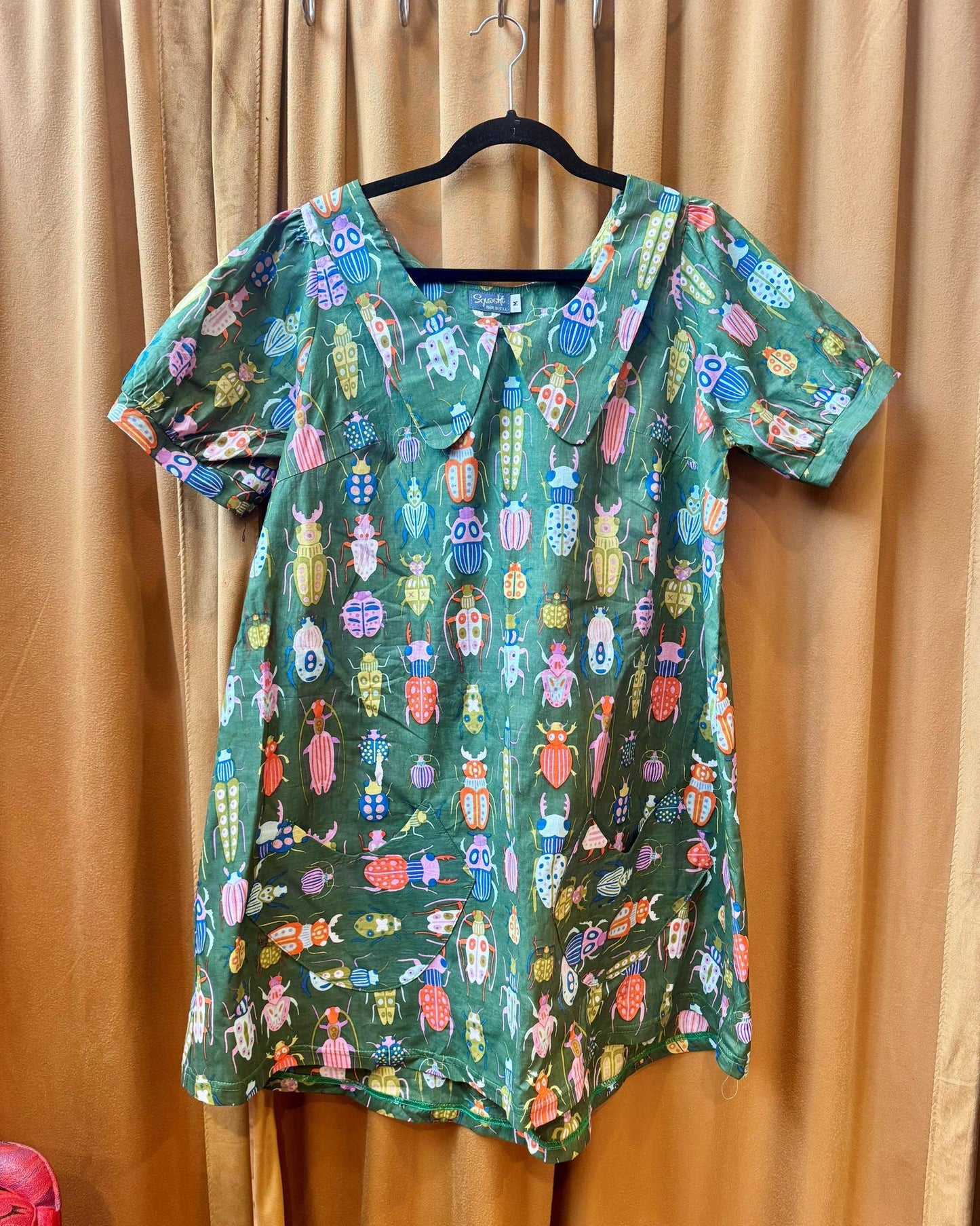Squasht Charlotte Dress in Bugs - Size Small, XL, 2XL