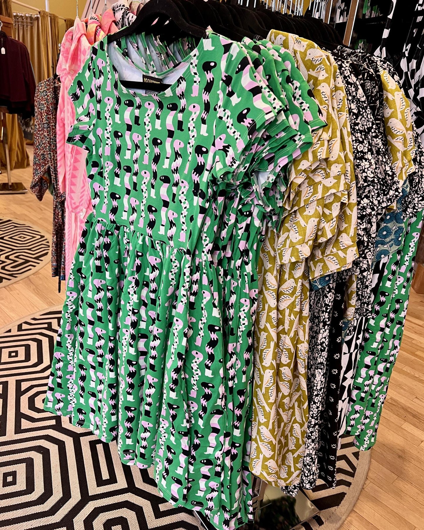 Nooworks Lucy Dress in SSSnakes - Size Small, Medium