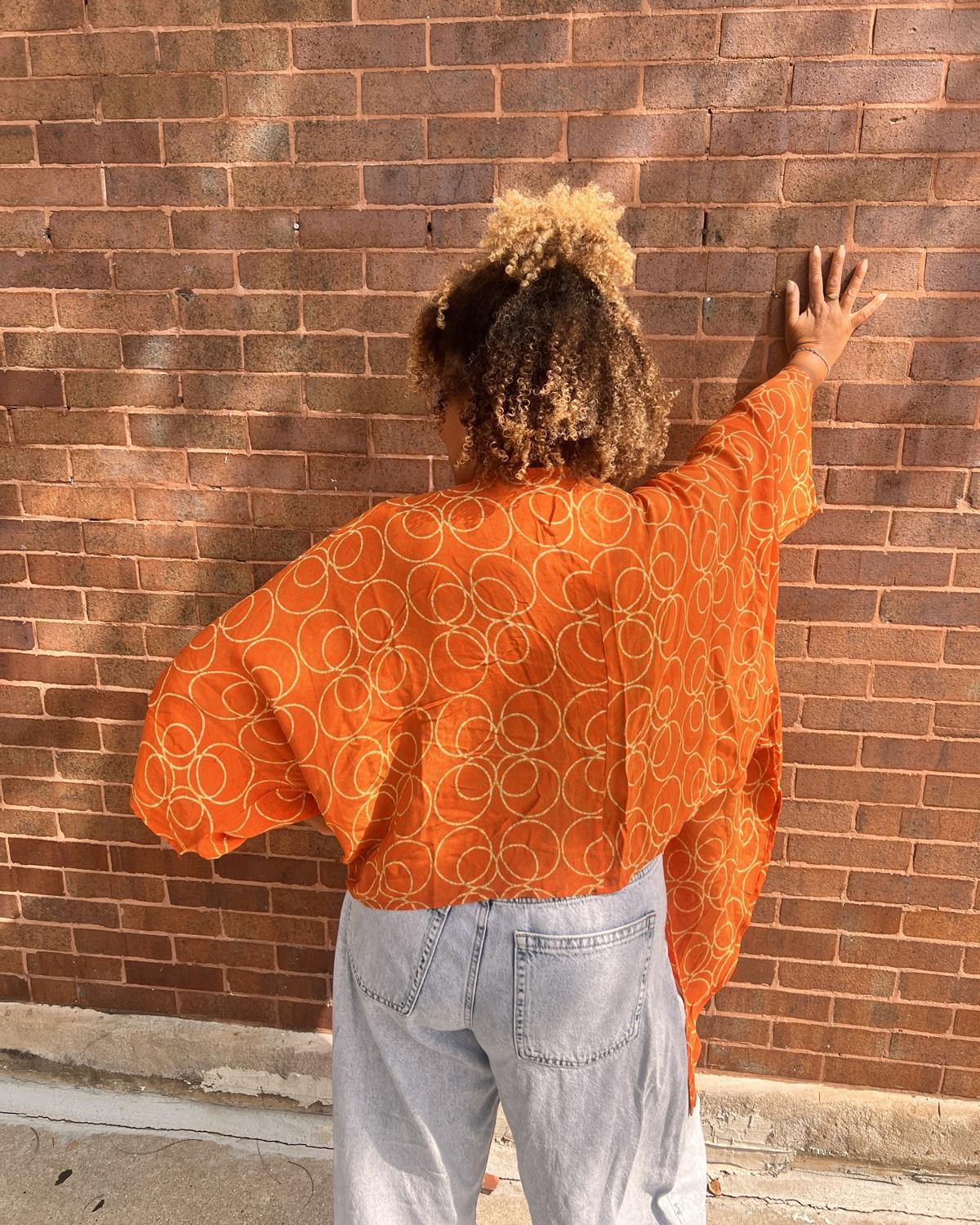 Indie Ella Ronak Jacket in Tangerine Dream