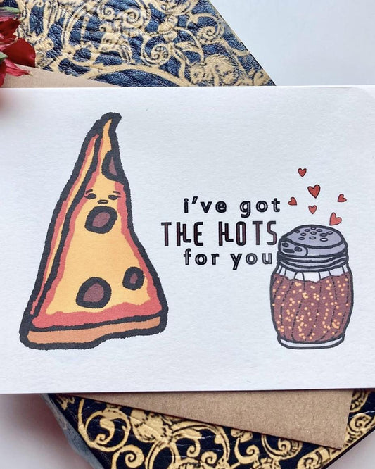 Heilo I've Got the Hots For You Valentine Card