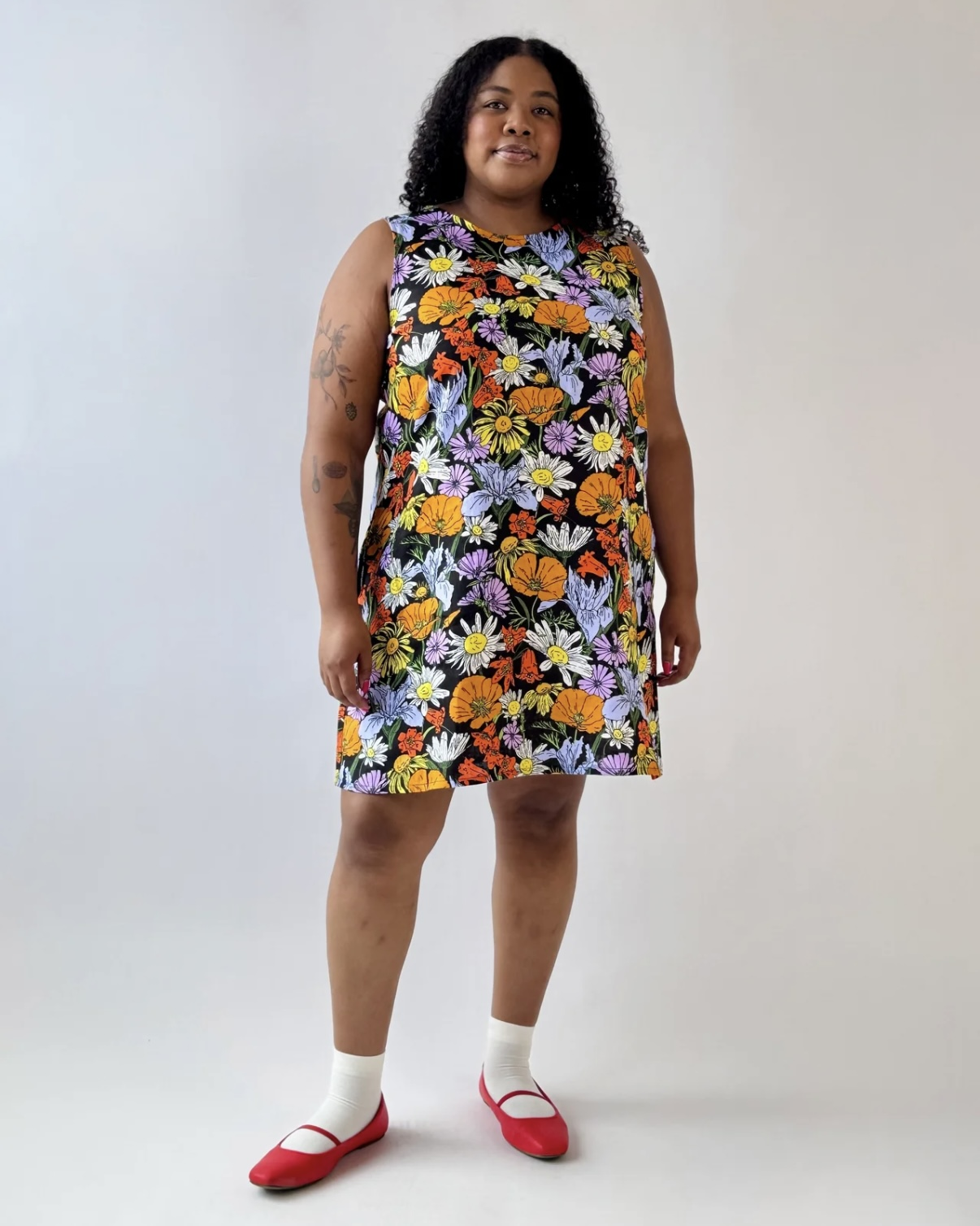 Nooworks Romy Dress in Wildflowers
