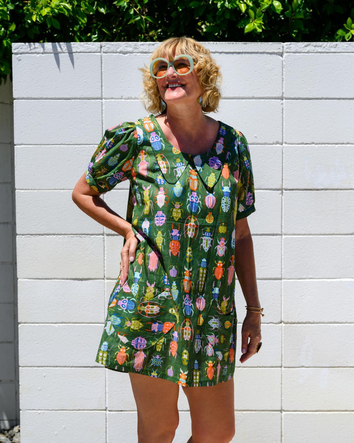 Squasht Charlotte Dress in Bugs - Size Small, XL, 2XL