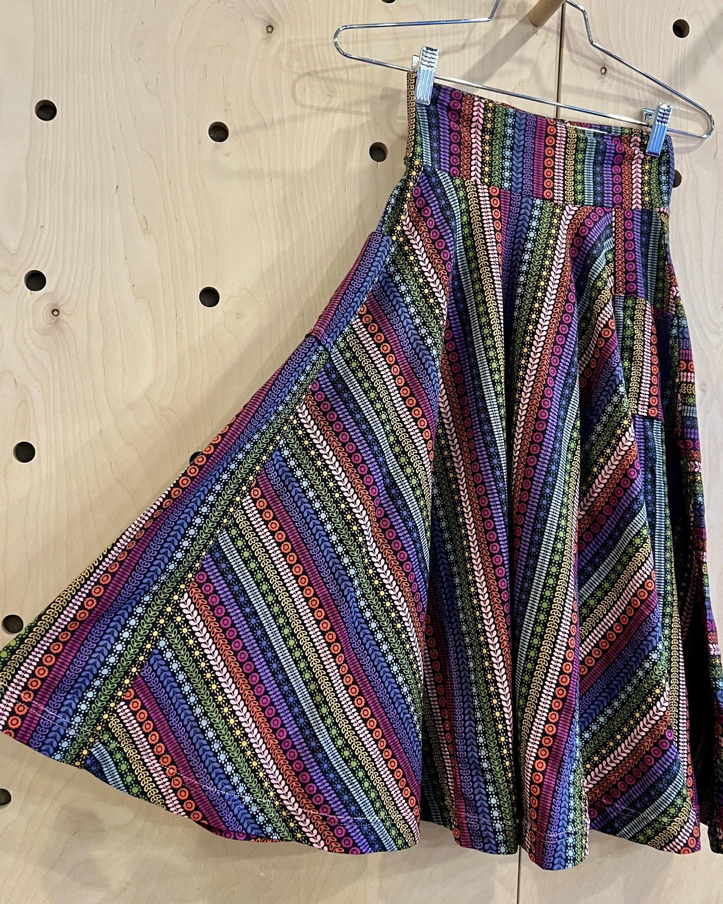 Effie's Heart Sojourn Skirt in Folk Print