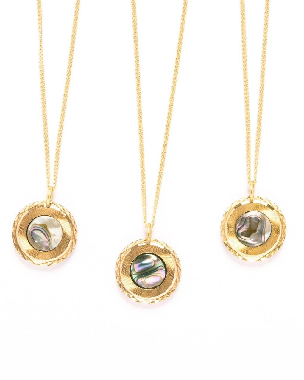 Michelle Starbuck Portal Necklace Abalone