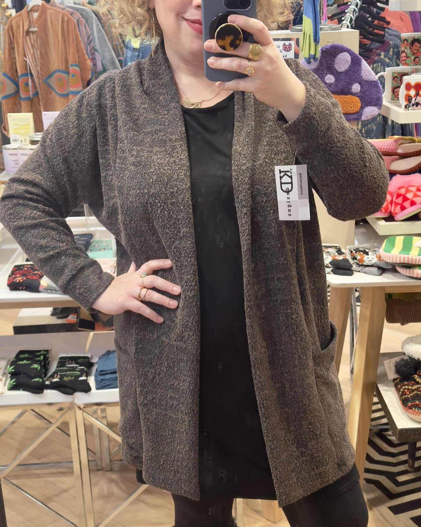 KD Designs Diane Jacket in Mocha