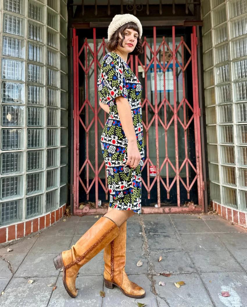 Nooworks Sasha Dress in The Guardians - Size Small, Medium, Large