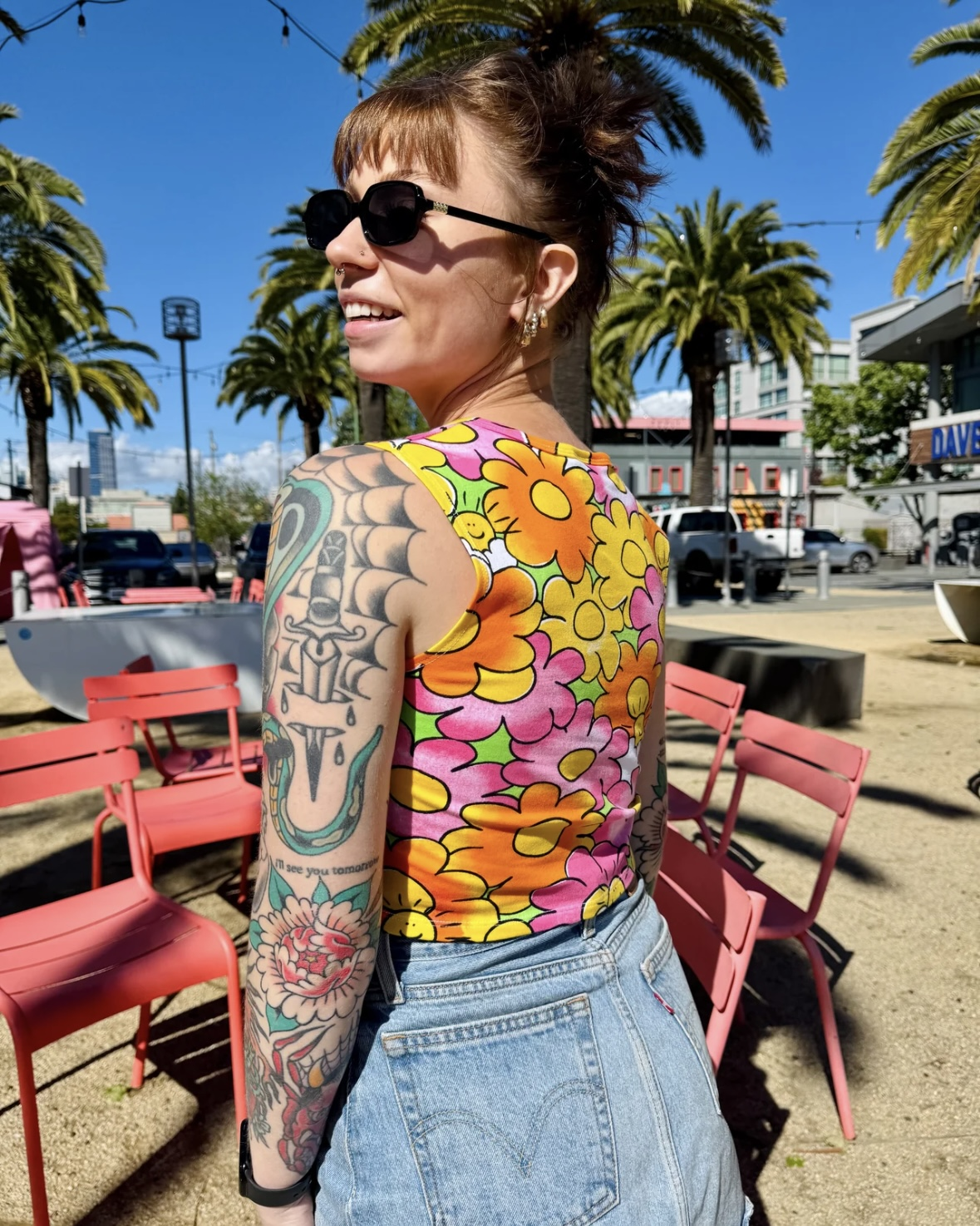 Nooworks Summer Tank in Sunnyside Up