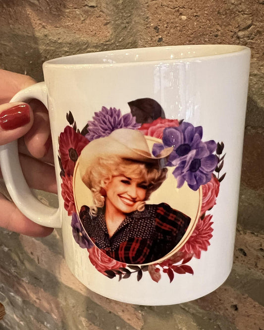 Dolly Parton Mug - LOCAL PICKUP ONLY - by Nice Lena