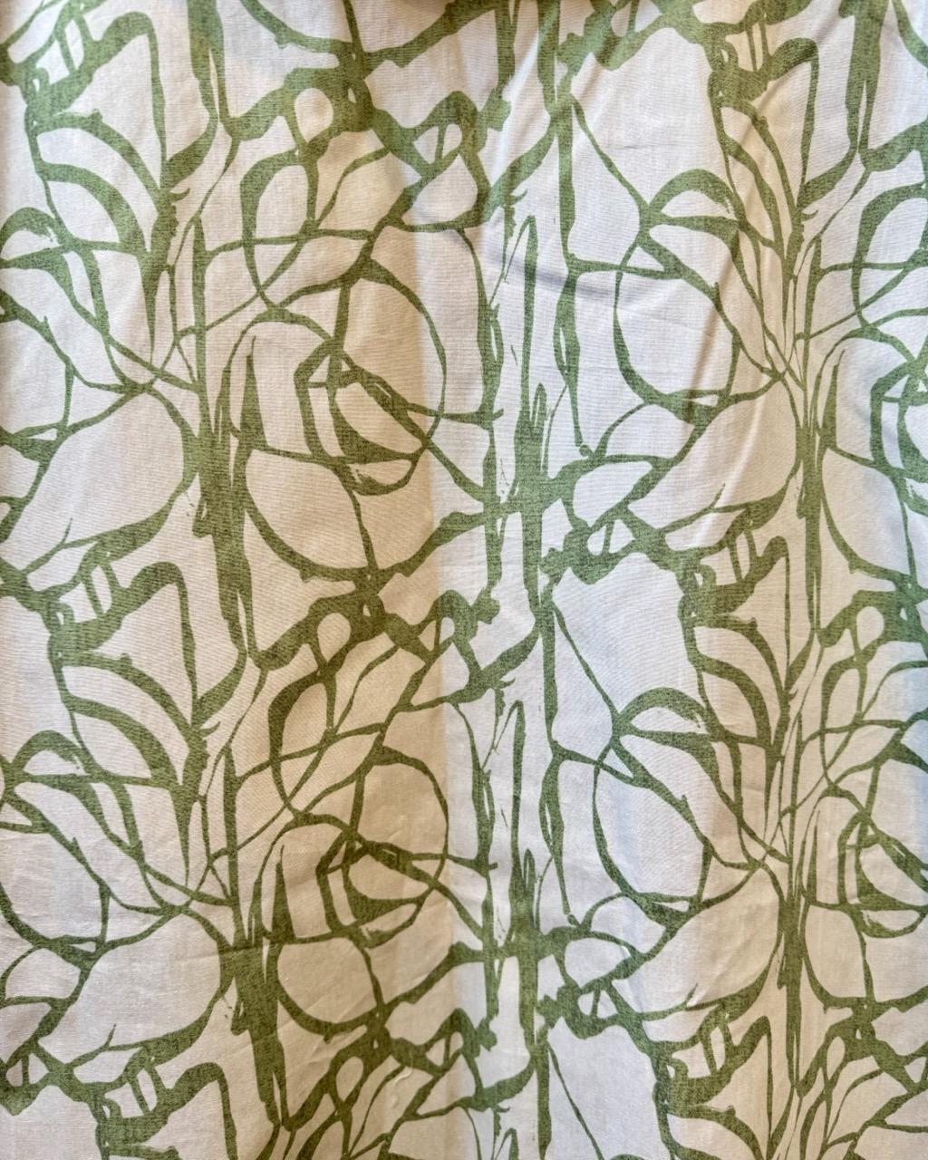 Squasht Charlotte Dress in Sage Vines