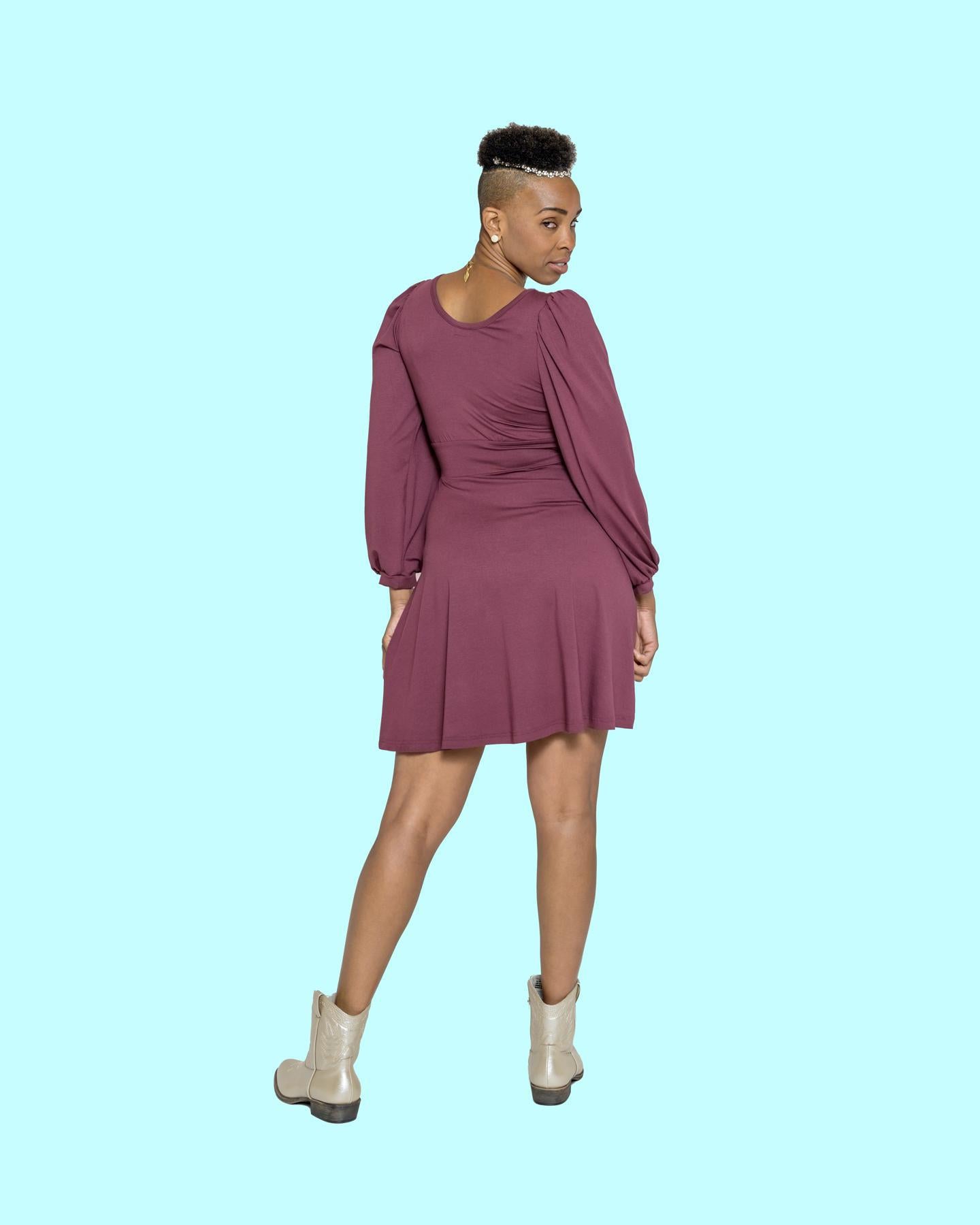 Squasht Olivia Dress in Boysenberry - SALE - Size XS