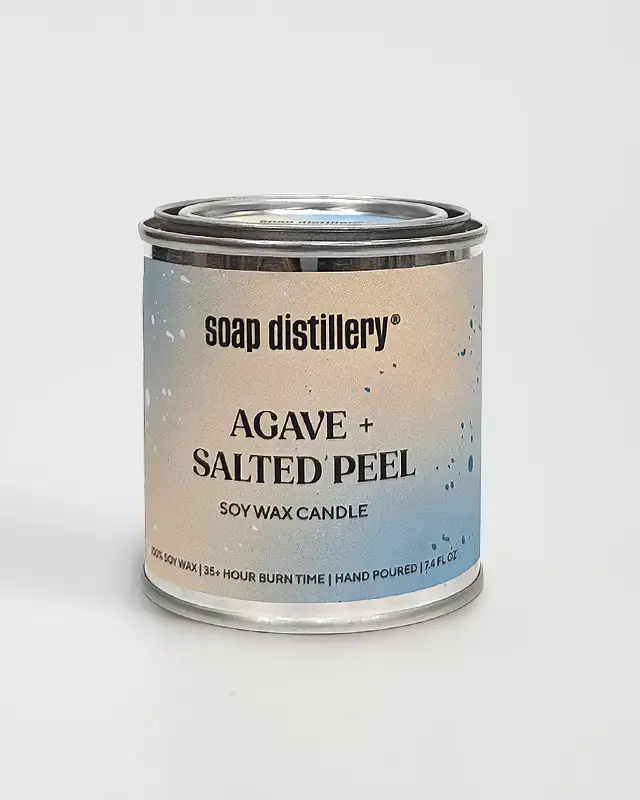 Soap Distillery Agave + Salted Peel Soy Wax Candle