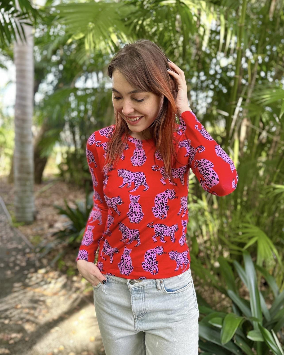 Nooworks Long Sleeve Tee in Sondler Cat
