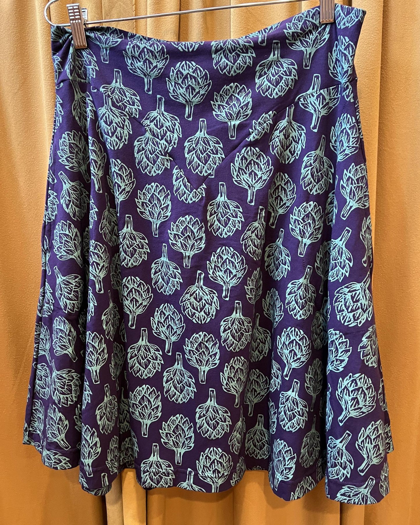 Effie's Heart Muir Skirt in Artichoke Print