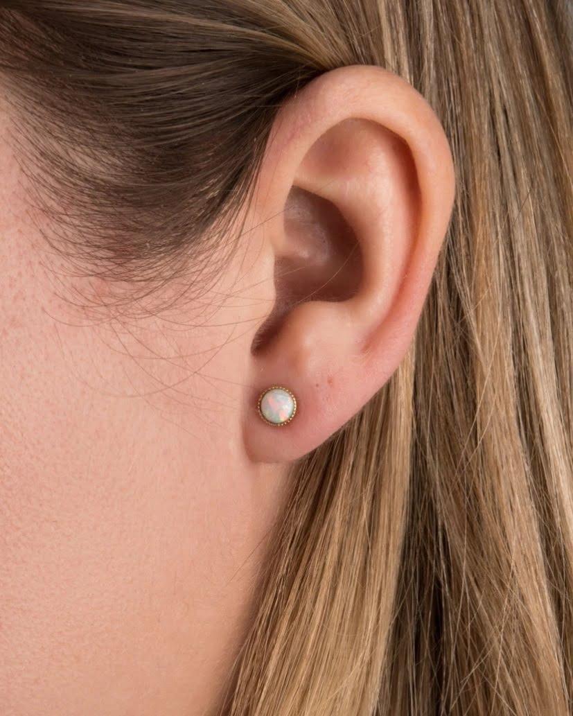 Michelle Starbuck Opal Studs