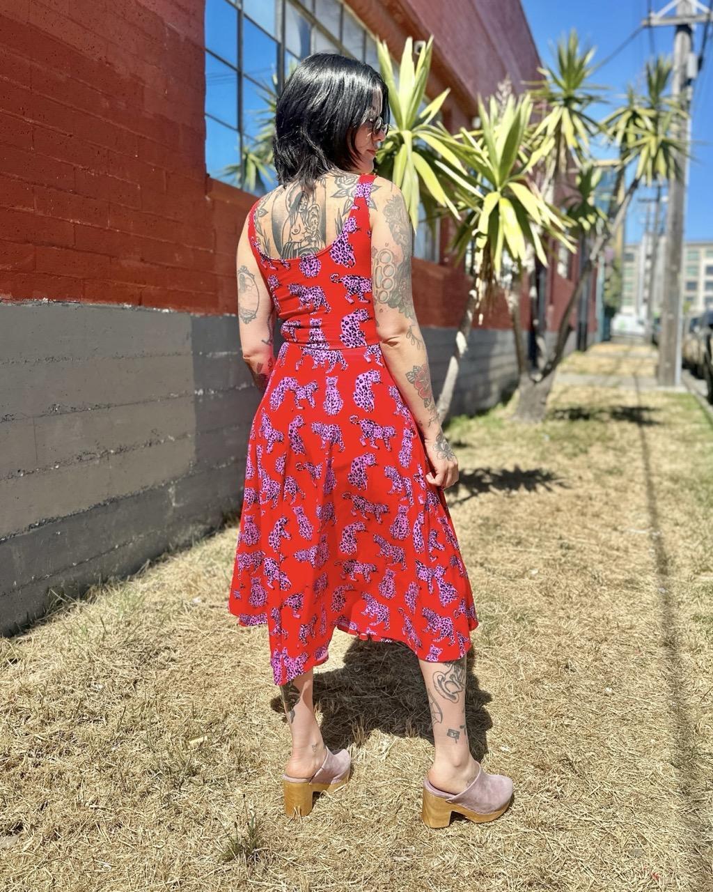 Nooworks Vacation Dress in Sondler Cat