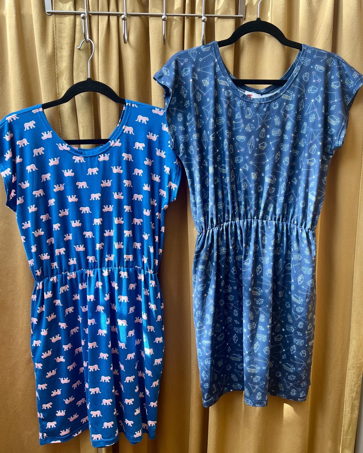 Fayru Jane Dress in Navy Constellations