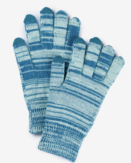 Verloop Twist Touchscreen Gloves in Jade Teal