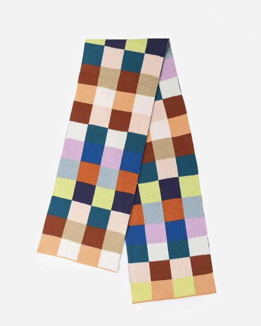 Verloop Color Patch Big Scarf in Desert
