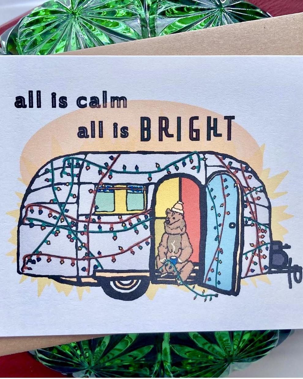 Heilo Cards All is Calm All is Bright