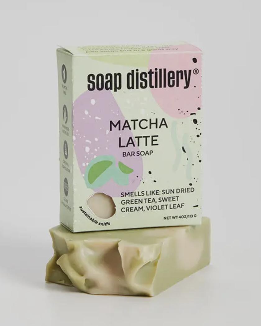 Soap Distillery Matcha Latte Bar Soap