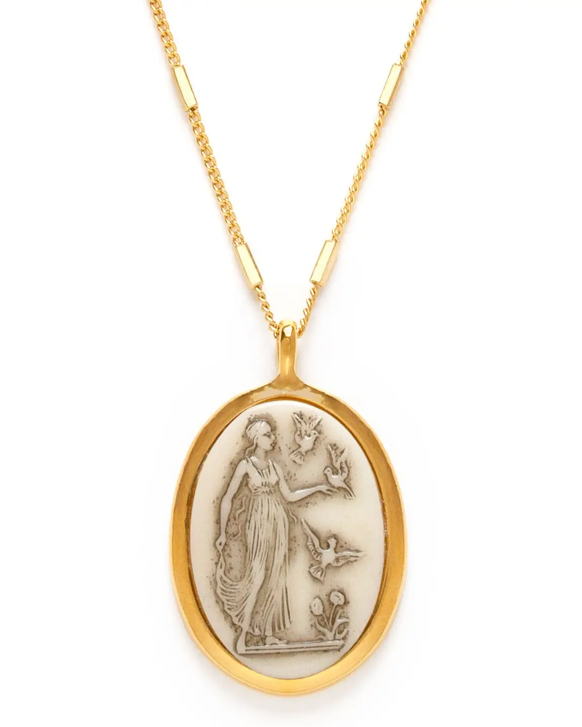 Amano Studio Aphrodite Vintage Cameo Necklace