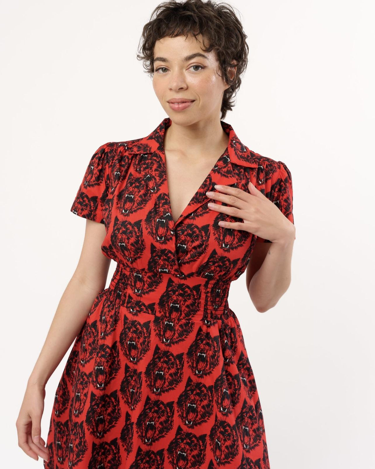 Nooworks Leah Dress in Wolverine