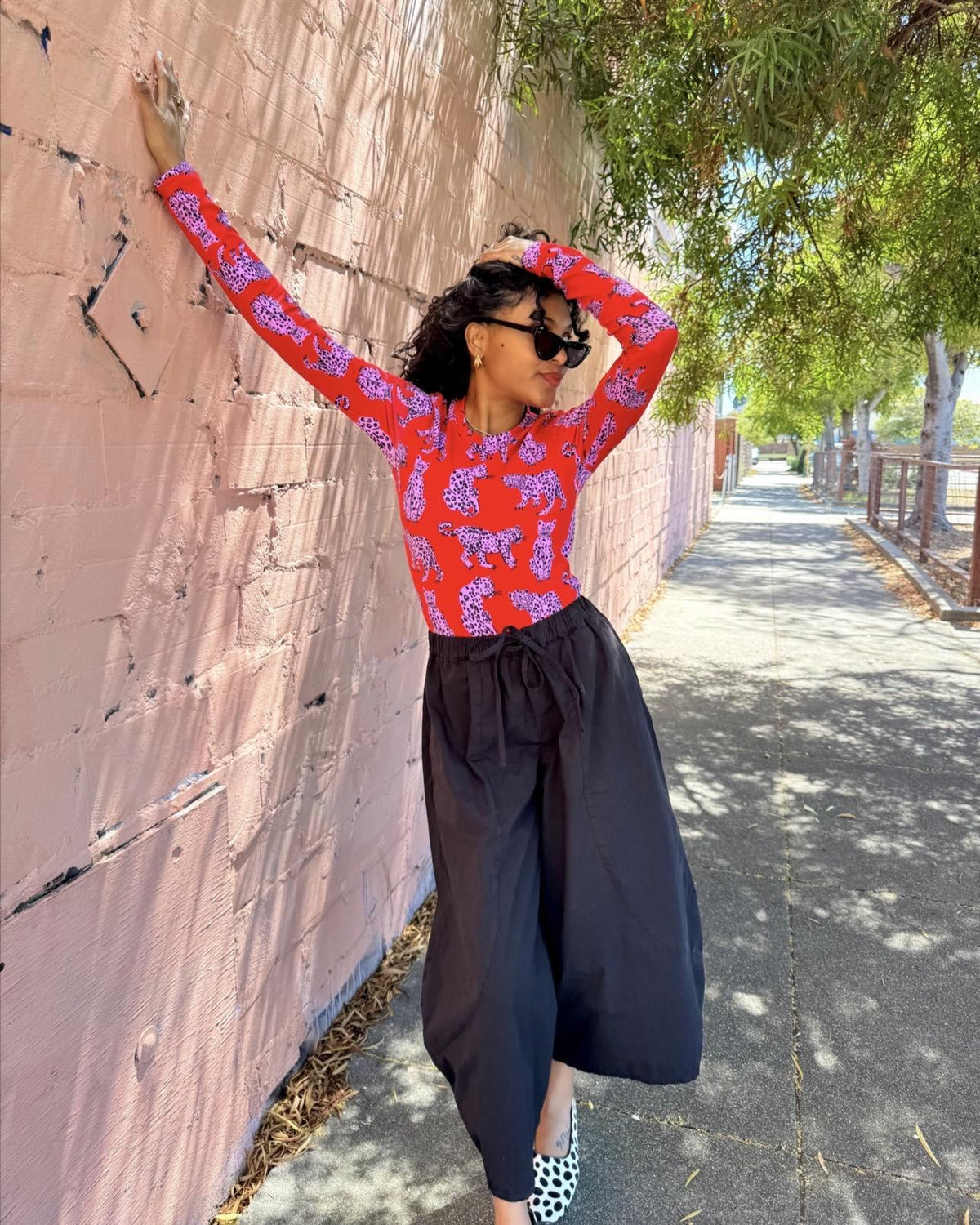 Nooworks Long Sleeve Tee in Sondler Cat