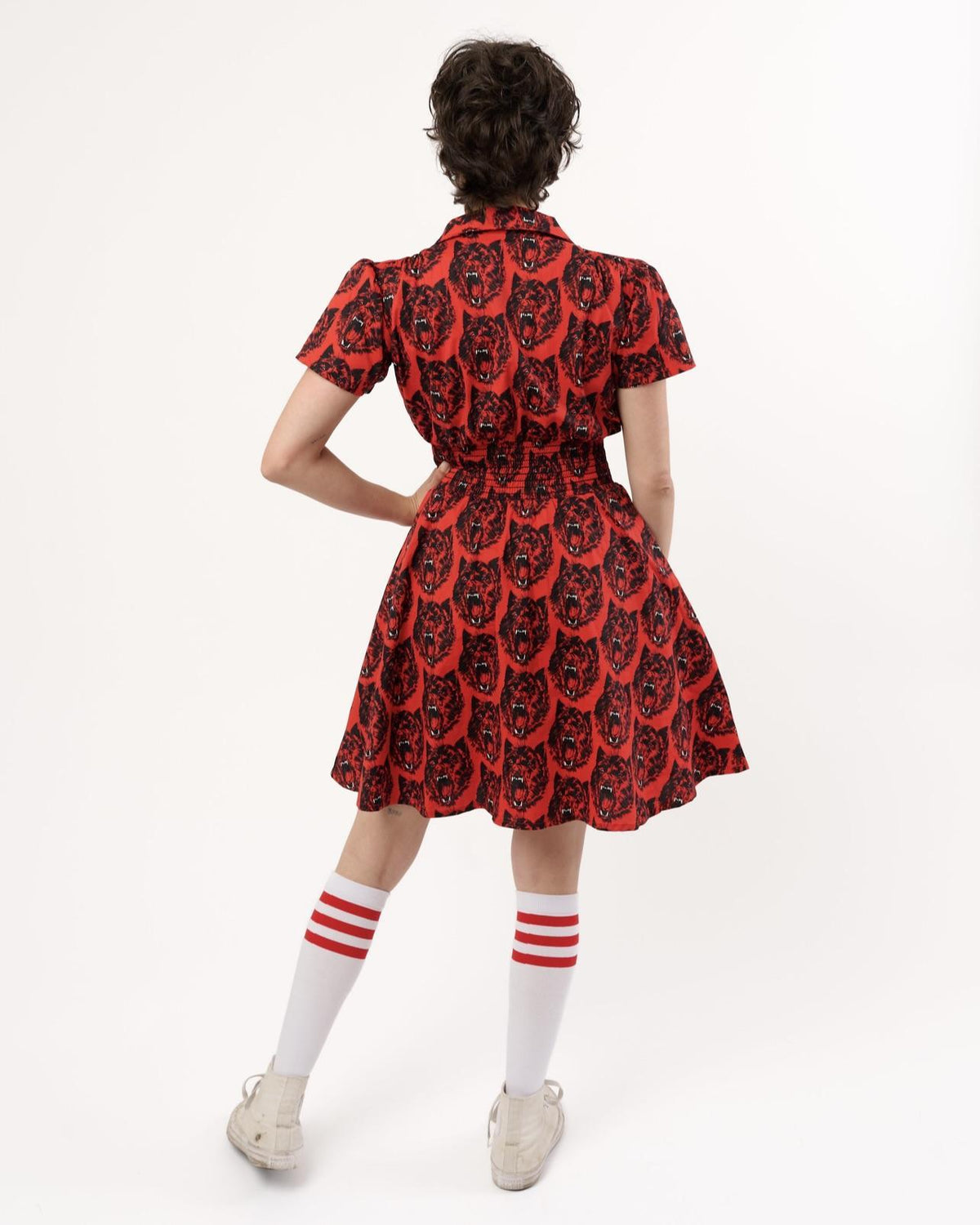 Nooworks Leah Dress in Wolverine