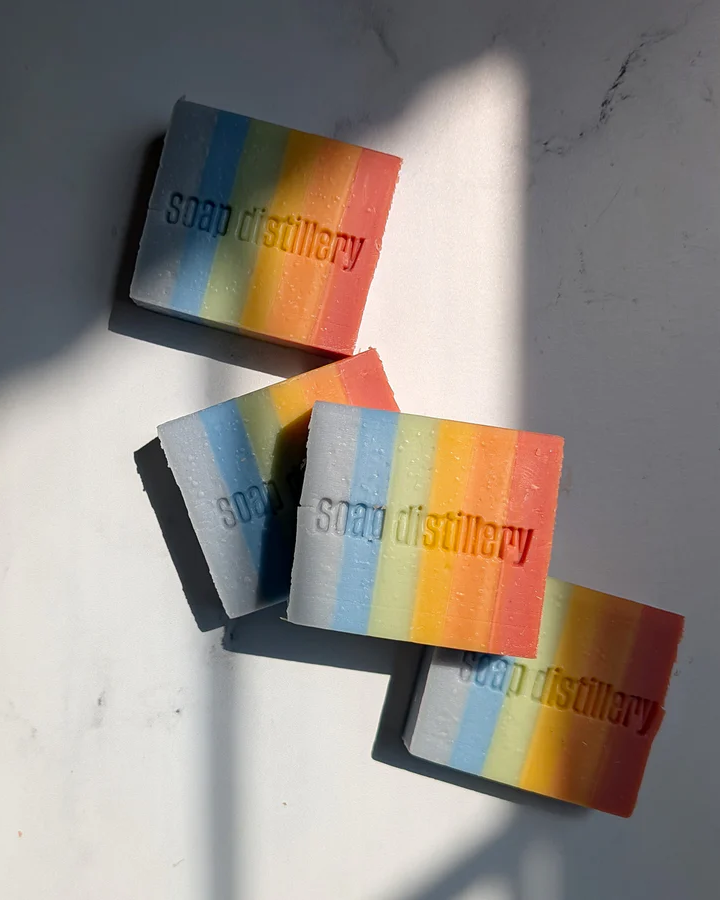 Soap Distillery Rainbow Bar Soap - Limited Edition