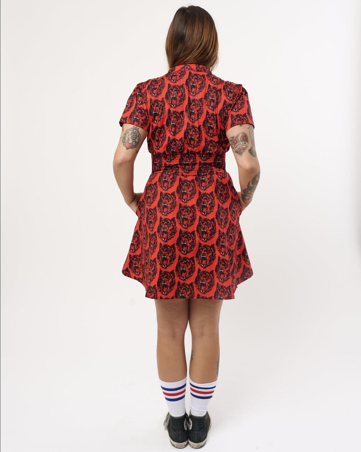Nooworks Leah Dress in Wolverine