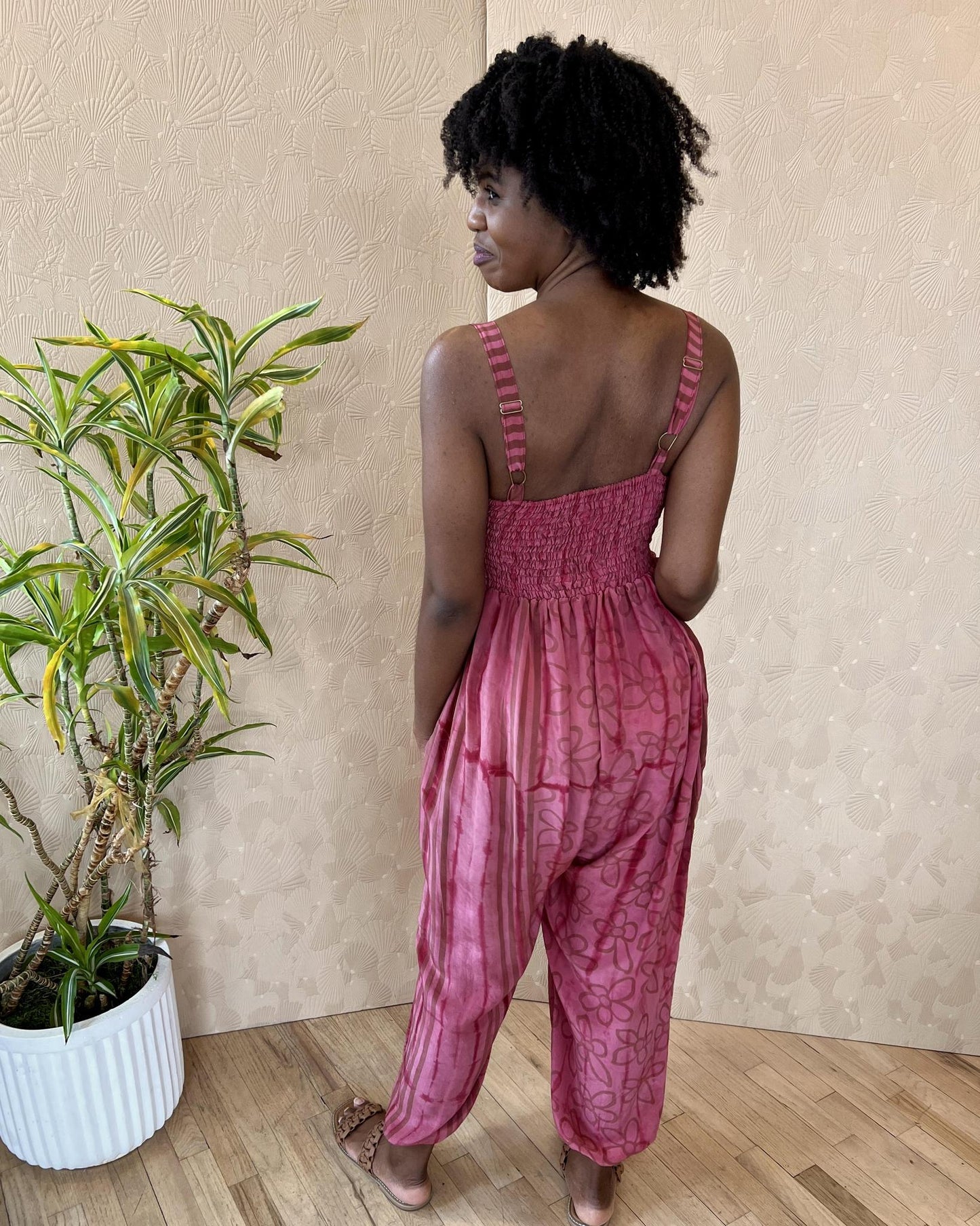 Indie Ella Aurora Boho Jumpsuit in Dusk (S/M)