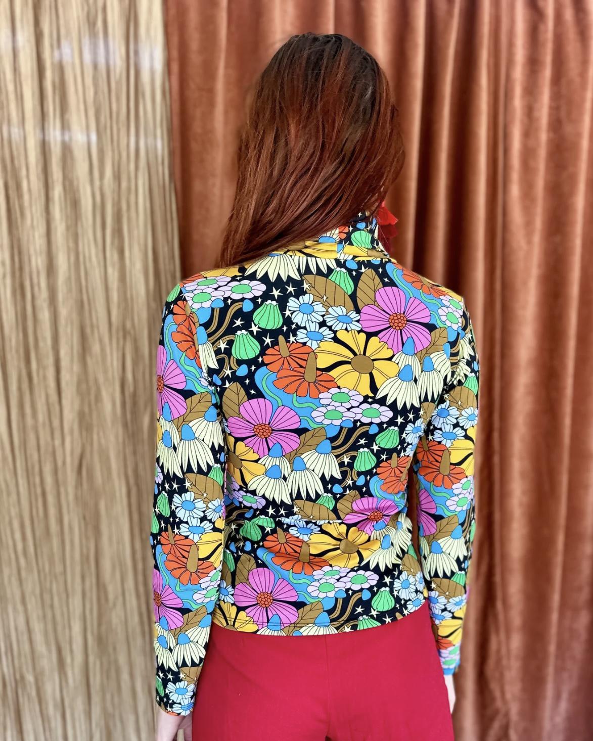 Nooworks Turtleneck Cosmic Floral *PRESALE*