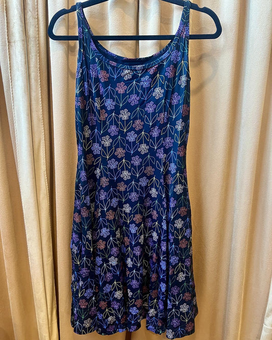 Effie's Heart Soliel Dress in Geranium Print