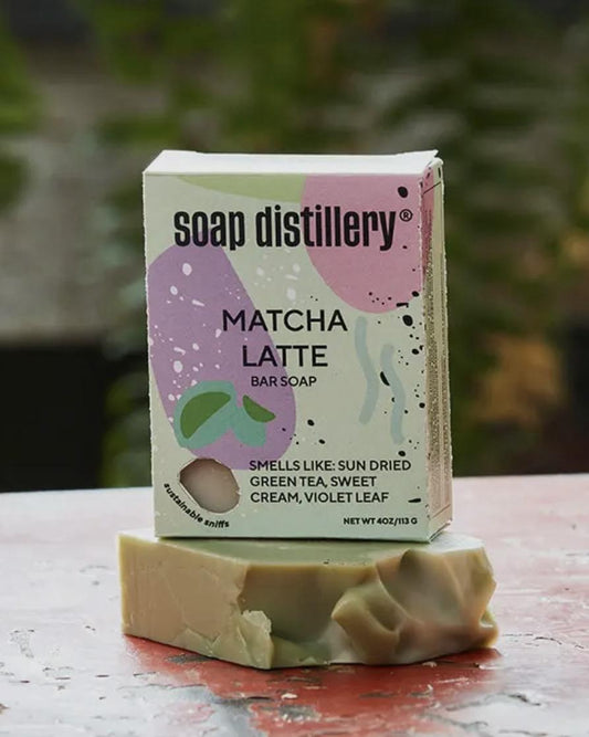 Soap Distillery Matcha Latte Bar Soap
