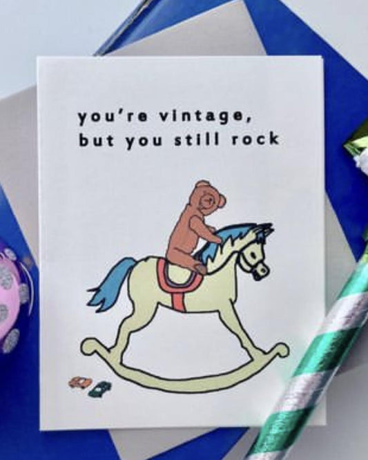 Heilo Cards You're Vintage But You Still Rock