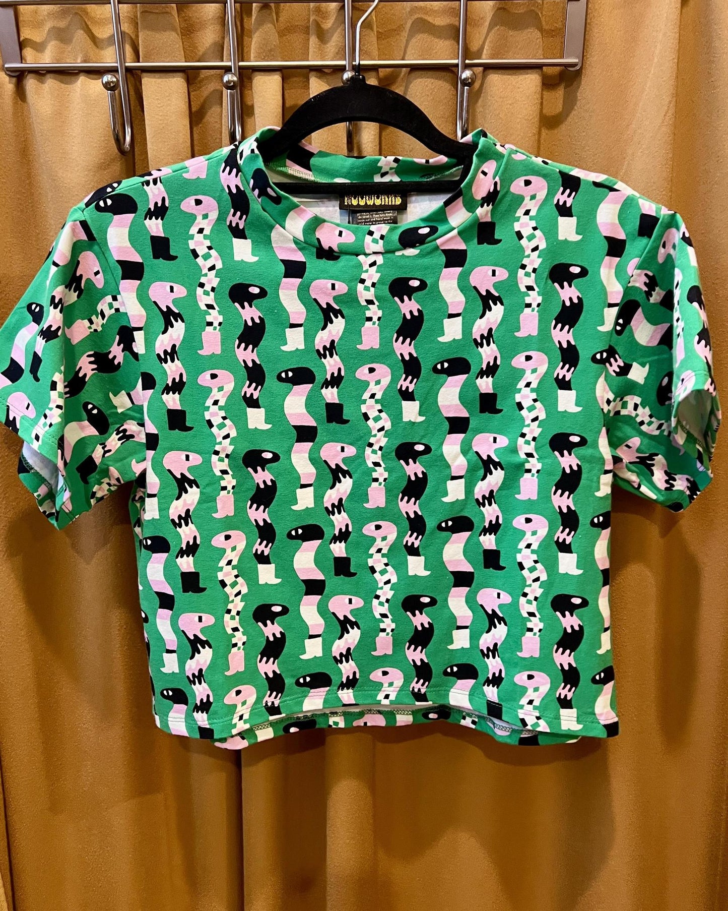 Nooworks Crop Top in SSSnakes - Size Small, Medium