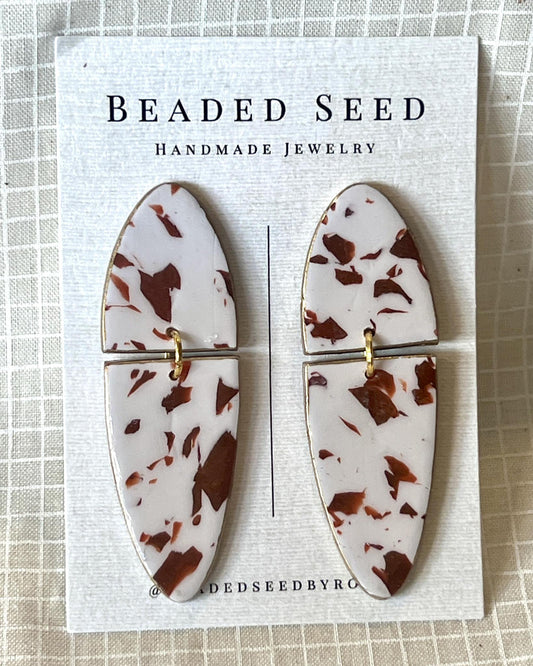 Beaded Seed by Ronea John Earrings