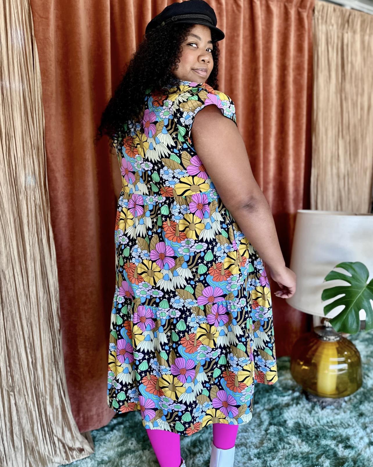Nooworks Frida Dress Cosmic Floral