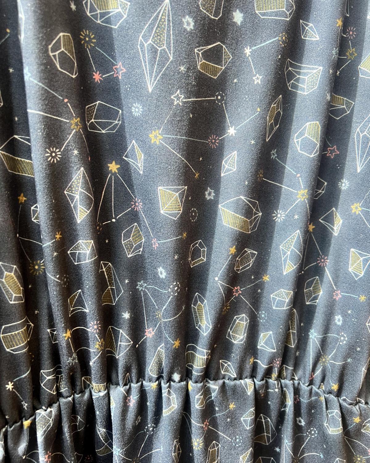 Fayru Jane Dress in Navy Constellations
