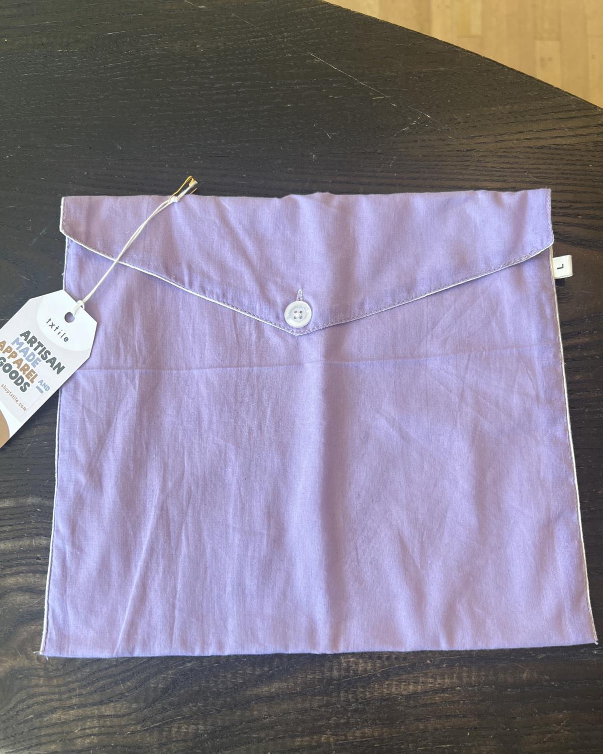 Txtile Button Up Shirt - Pajama Style - Dream Pop Orange & Purple - SALE