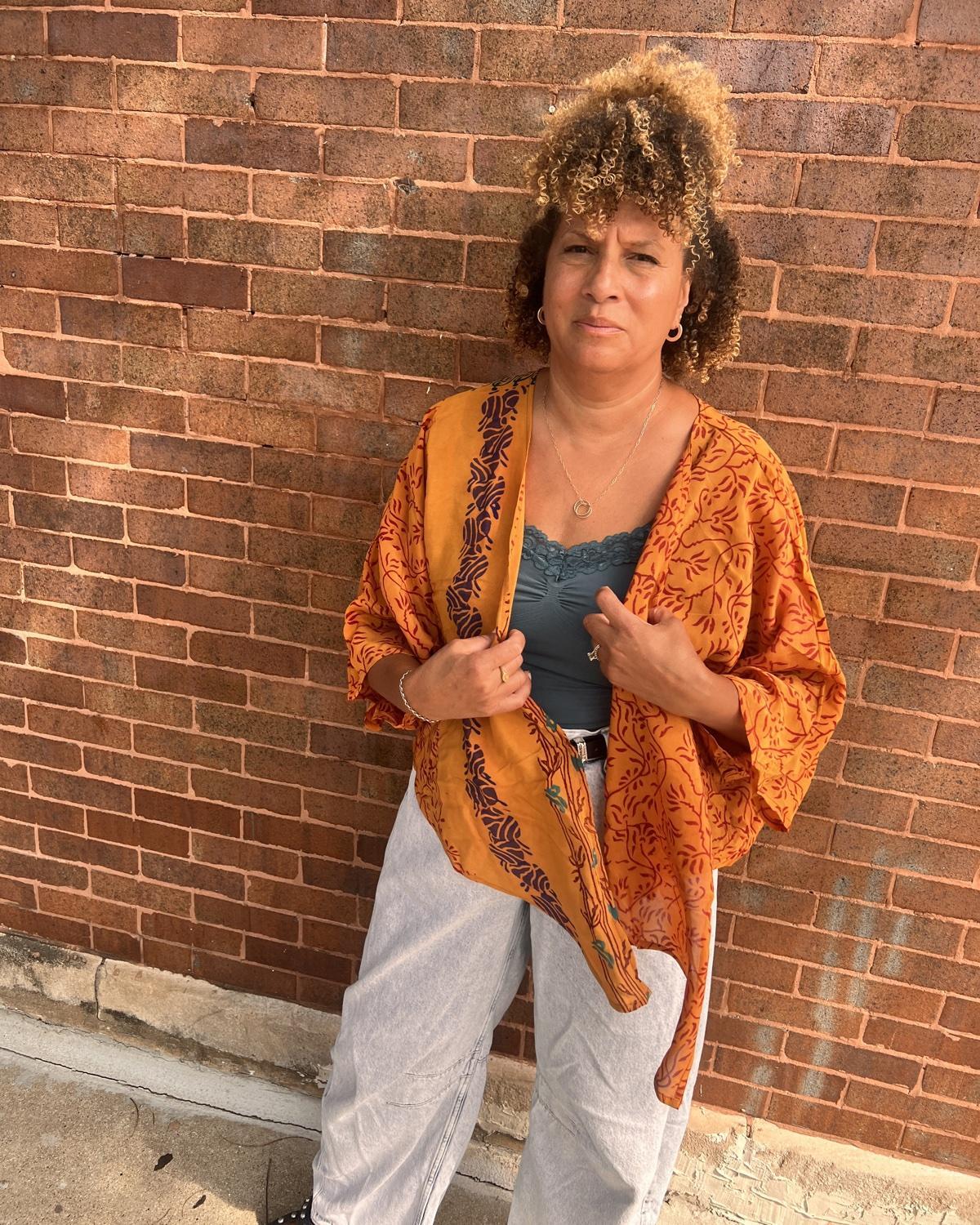 Indie Ella Ronak Jacket in Orange Delight