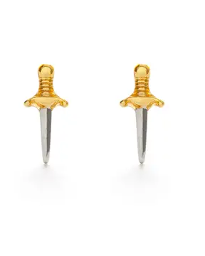 Amano Studio Tiny Dagger Stud Earrings